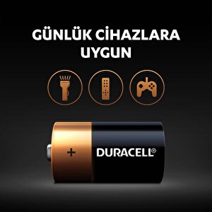 Duracell Alkalin C Piller 2 Li Paket