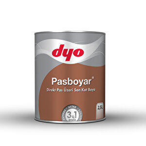 Pasboyar Metal Boyasi 2,5 Lt Gümüş