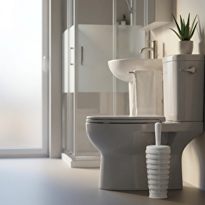 Palm Klozet Fırçası Beyaz