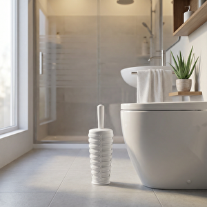 Palm Klozet Fırçası Beyaz