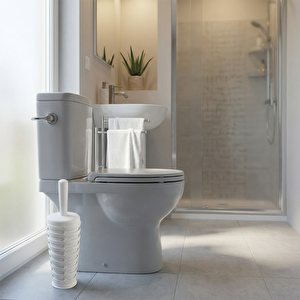 Palm Klozet Fırçası Beyaz