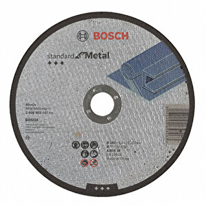 Metal Kesme Diski Düz 18x0,3 cm