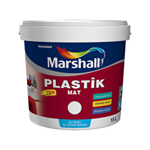 Mb Plastik Mat Beyaz 7,5 Litre