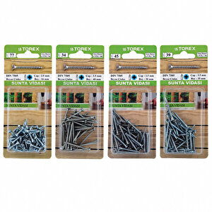 Sunta Vidası DIN 7505 3,5 mm 3,5X25 mm