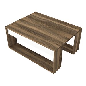 Dekorister Gorder Orta Sehpa Beyaz-ceviz