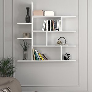 Motif Kitaplık 2 Beyaz Beyaz