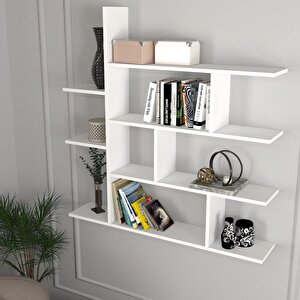 Motif Kitaplık 2 Beyaz Beyaz