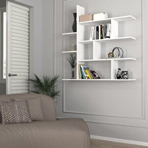 Motif Kitaplık 2 Beyaz Beyaz
