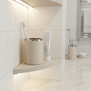 Lenox Banyo Aksesuarı Diş Fırçalık Bej