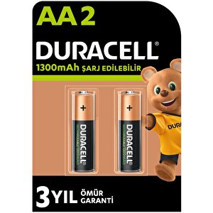 Şarj Edilebilir Aa 1300mah Piller, 2 Li Paket