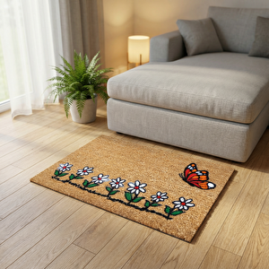 PVC Taban Koko Paspas Flower 40x60 cm