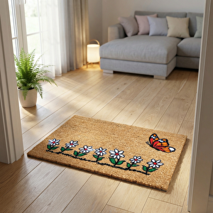 PVC Taban Koko Paspas Flower 40x60 cm