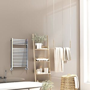 Barbados Dekoratif Havlupan 500x800 Krom 80 cm