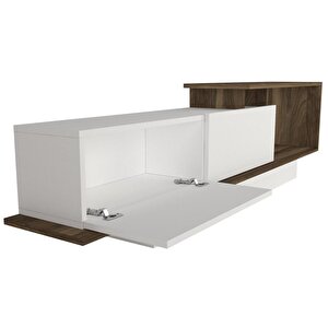 Dekorister Asos Tv Ünitesi Beyaz-ceviz