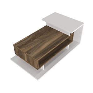 Dekorister Spring Orta Sehpa Beyaz-ceviz