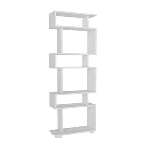 Dekorister Blok Kitaplık Beyaz