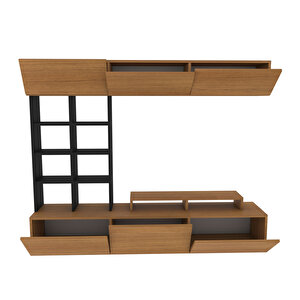 Sasa Tv Ünitesi Teak Siyah