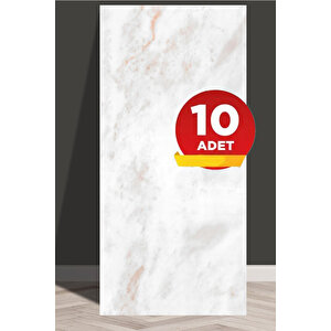 10 Adet, 30x60 Cm Beyaz Bej Bulut Kahve Mermer Desenl Kendinden Yapışkanlı Mutfak Banyo Pvc Panel-M1028