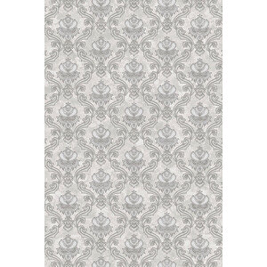 Zümrüt Exclusive 5620 Gri Küçük Damask Desen Duvar Duvar Kağıdı 5M²