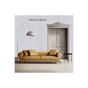 Zümrüt Exclusive 5620 Gri Küçük Damask Desen Duvar Duvar Kağıdı 5M²