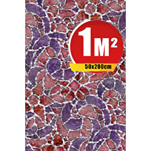 Bien Exclusive (50CM X 2MT), 1 M² Cam Vitray Yapışkanlı Folyo F10292