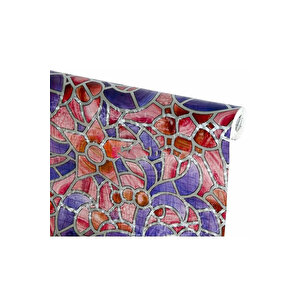 Bien Exclusive (50CM X 2MT), 1 M² Cam Vitray Yapışkanlı Folyo F10292