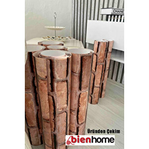 9010 Taş Tuğla Desen Duvar Kağıdı (5,33 M²)