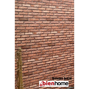 Bien Duvar Kağıtları 9010 Taş Tuğla Desen Duvar Kağıdı (5,33 M²)