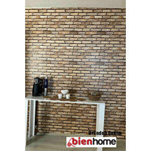 Bien Duvar Kağıtları 9030 Taş Tuğla Desen Duvar Kağıdı 5,33 M²