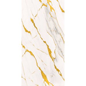 30x60 Cm Gold Damar Mermer Desenli Kendinden Yapışkanlı Mutfak Banyo Wc Kaplama Pvc Panel-MR16