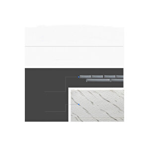 70x70 Cm 0,50M² Beyaz 3d Dekoratif Kendinden Yapışkanlı Esnek Duvar Kaplama Panel Köpük -Fc22