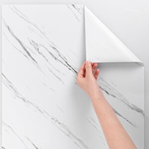 Bien Home 50x100 CM Mermer Desenler Premium Yapışkanlı Kaplama PVC Folyo BH626