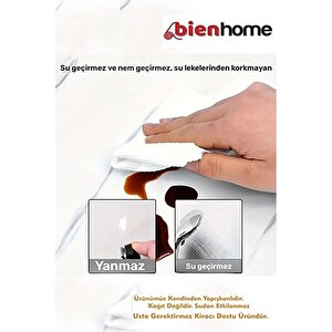 10 Adet, 30x60 Cm Vizon Mermer Desenli Kendinden Yapışkanlı Duvar Paneli-M056