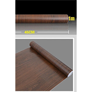 Bien Home BH604 Ahşap Ceviz Desenler Premium Yapışkanlı Kaplama PVC Folyo 50CM x 100 CM