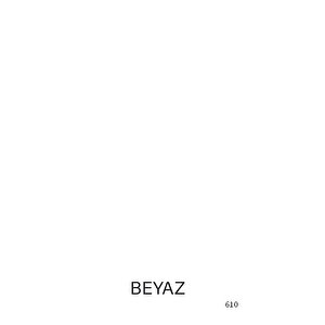 Bien Home BH610 50CM x 1M Beyaz Premium Yapışkanlı Kaplama PVC Folyo