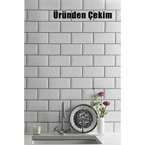 Bien Home BH617 50CM x 1M Fayans Desenler Premium Yapışkanlı Kaplama PVC Folyo