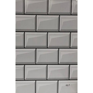 Bien Home BH617 50CM x 1M Fayans Desenler Premium Yapışkanlı Kaplama PVC Folyo