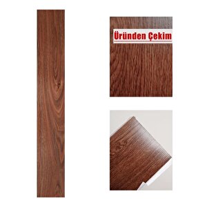 8 Adet, 90x15 Cm 1 m² Yer Döşemesi Esnek Silinebilir Zemin Duvar Parke Kendinden Yapışkanlı -Z015