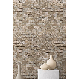 Exclusive 9100 Taş Desen Duvar Kağıdı 53x1000 CM