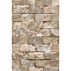 Exclusive 9100 Taş Desen Duvar Kağıdı 53x1000 CM