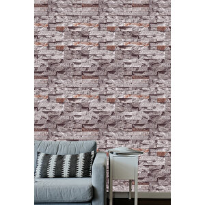 Taş Popüler Desen Duvar Kağıdı 9350