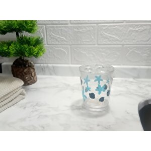Diş Fırçalık Benekli 2 Desen Banyo Aksesuarı