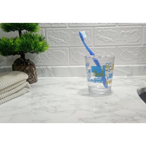 Diş Fırçalık Deniz Desen Banyo Aksesuarı