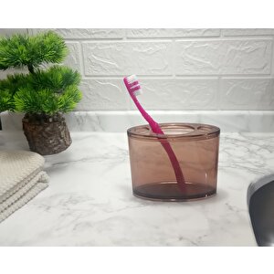Diş Fırçalık Kahverengi Banyo Aksesuarı