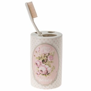Diş Fırçalık Bahar Desenli Banyo Aksesuarı