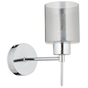 Cemre Krom Duvar Lambası Yatak Odası-yatak Başı-banyo İçin Modern Aplik