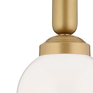 Arlo Tekli Eskitme Camlı Modern Top Avize Sarkıt Mutfak Salon Sarkıt  Avize
