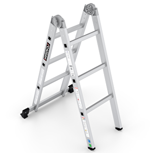 2x3 Basamaklı Folde - Katlanır Merdiven K2 2x3 Basamak