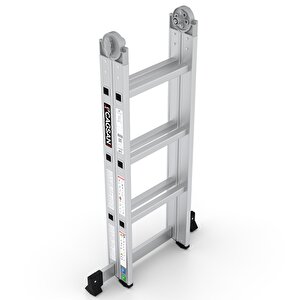 2x3 Basamaklı Folde - Katlanır Merdiven K2 2x3 Basamak