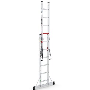 Çağsan 2x6 Basamaklı Duocombi - İki Parçalı Çok Amaçlı Merdiven Tsa4